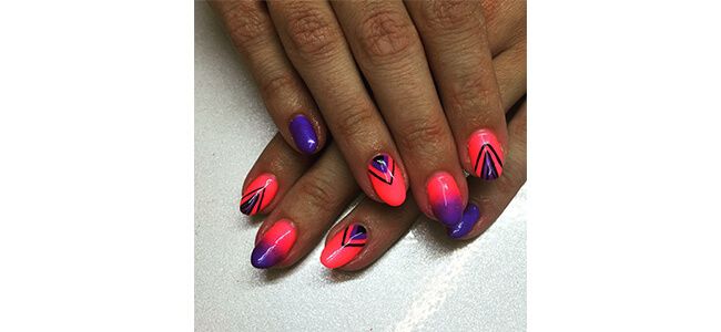 Louella Belle Nail Art Competition Artistic Colour Gloss Morgan Taylor Summer Manicure