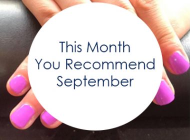 This Month You Recommend - September