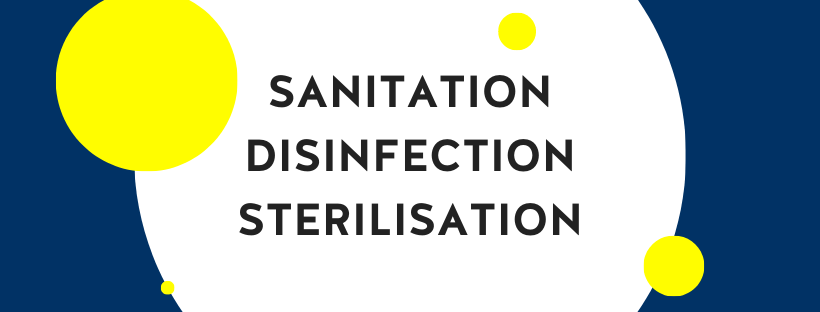 Sanitation, Disinfection & Sterilisation